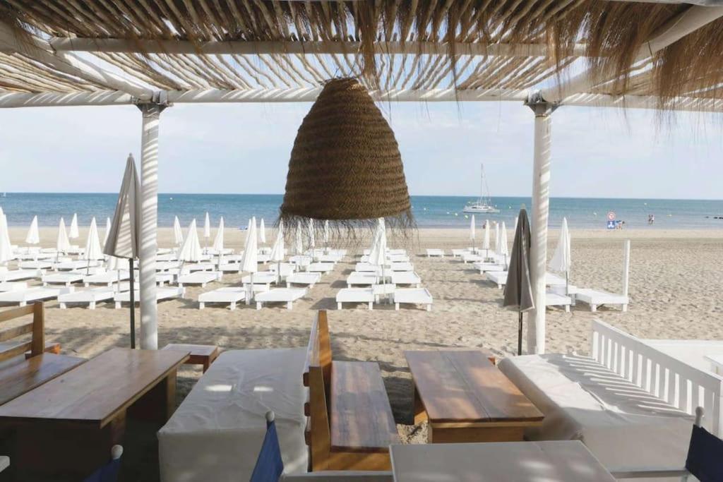 Charmant 2 Pieces, Vue Sur Mer - Proche Plage Sète Dış mekan fotoğraf